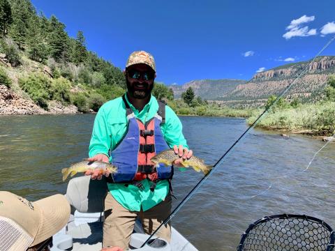 Guided Float Fishing in Colorado